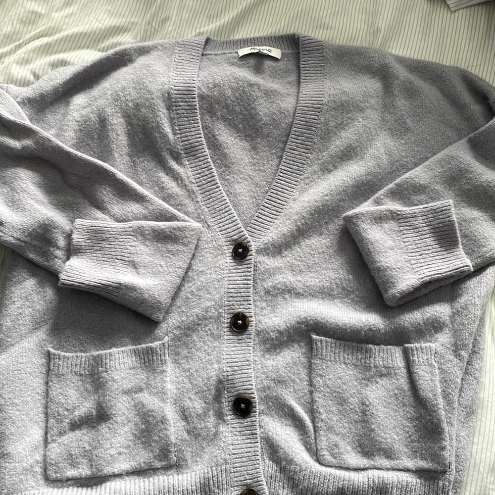 Purple Madewell Cardigan